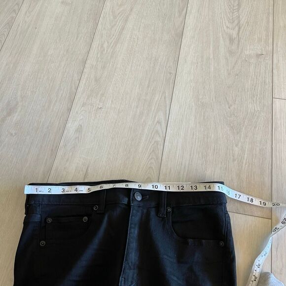 America eagle HI-RISE JEGGING BLACK NEXT LEVEL STRETCH size 12 - Picture 5 of 9